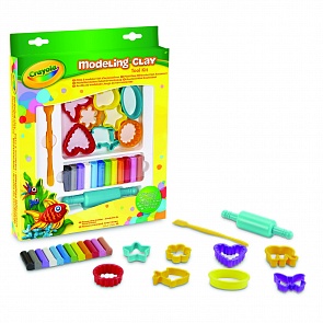Набор с незасыхающим пластилином и формочками (Crayola, 57-0320N) Набор с незасыхающим пластилином и формочками (Crayola, 57-0320N)